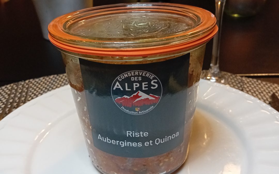 RISTE D&rsquo;AUBERGINES ET QUINOA